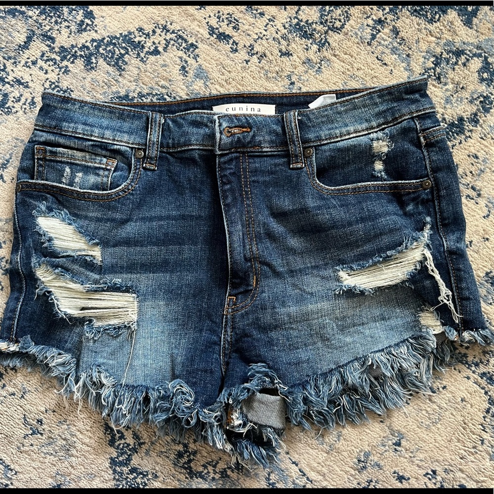 Denim Short High Rise